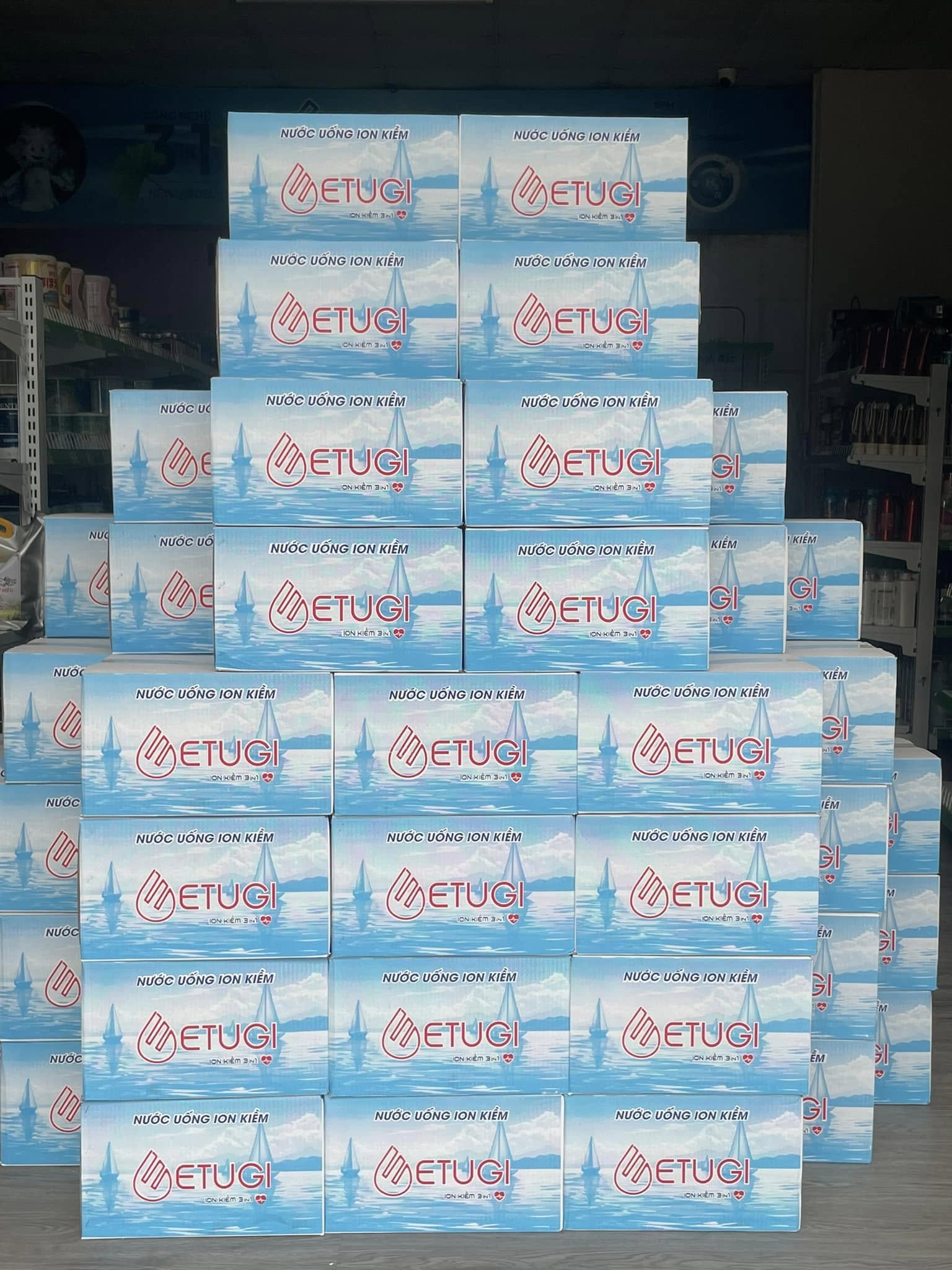 Nước Ion Kiềm Đóng Chai